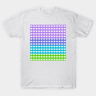 Hearts Pattern T-Shirt